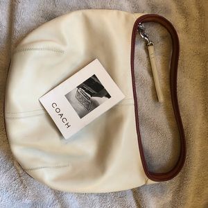 Coach Ergo Hobo Bag / Off-White / Leather
